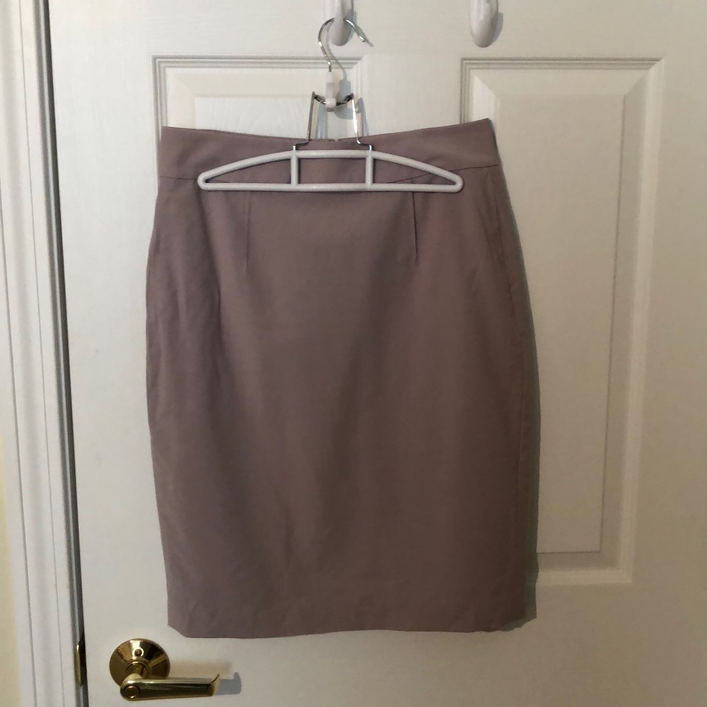 Ann Taylor Light Purple Pencil Skirt